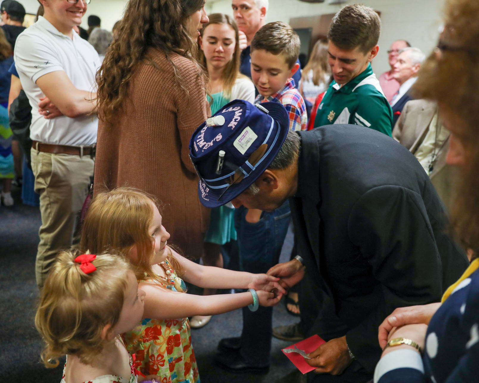 Our Lady of Nazareth gives Father Joe a surprise sendoff